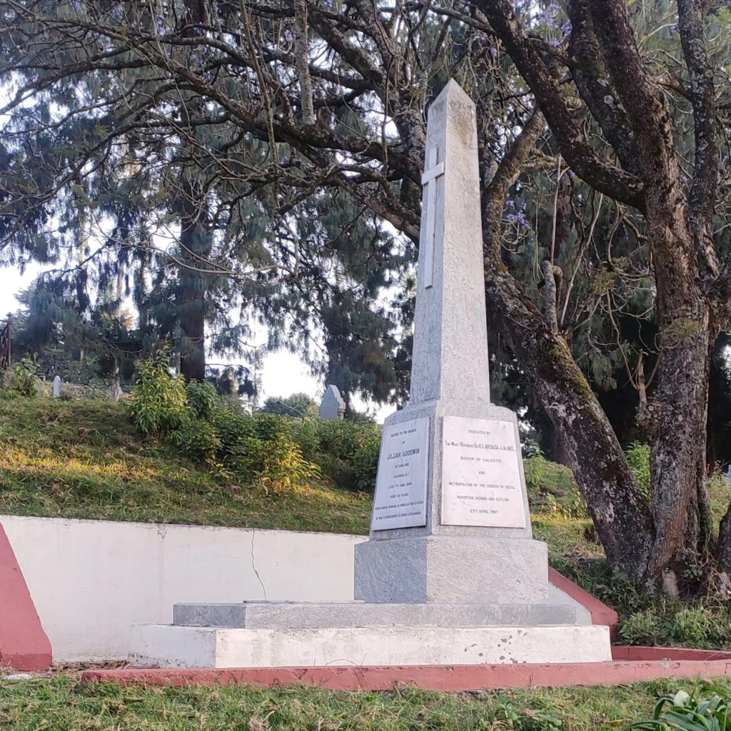 Goodwin’s grave in St. Thomas’ Church at Ootacamund